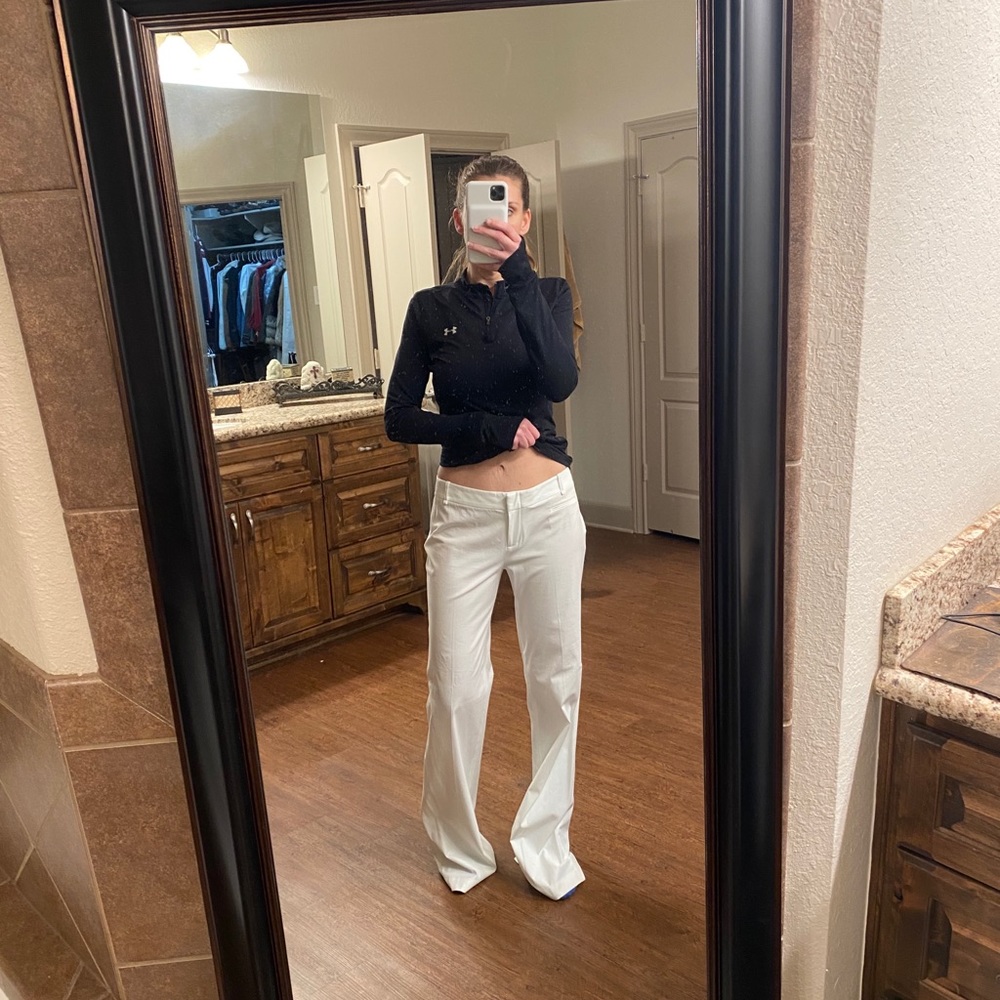 NWT BCBG white dress pants